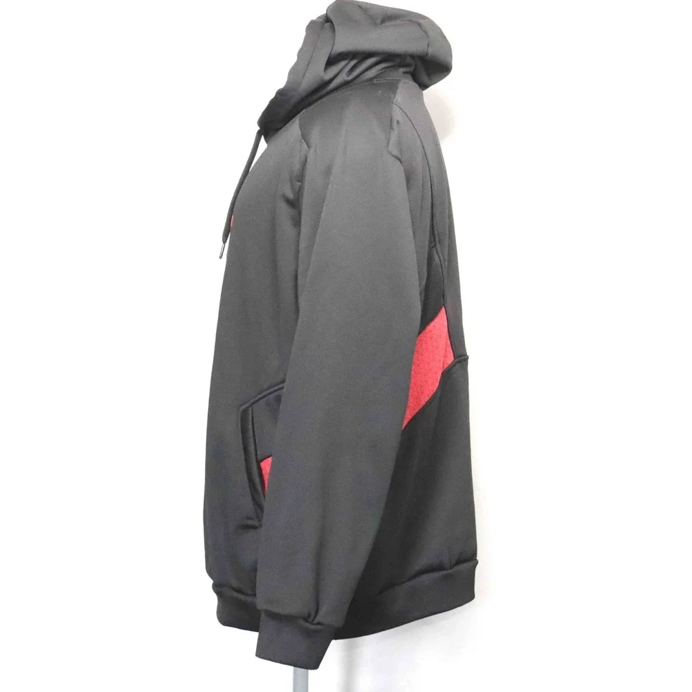 Adidas Indiana Hoosiers Travel Black Pullover Hoodie 2HQ001‎ Mens Size XLT